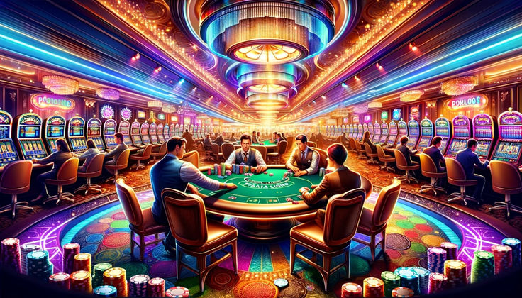 Scatter Slots کھلاڑیوں کے لیے لائیو کیسینو سیکشن